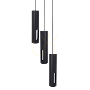 Pendellampa Sigma FLOW 3L svart/silver GU10 41214 1 Pendellampa Sigma FLOW 3L svart/silver GU10 41214 small 1