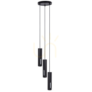 Pendellampa Sigma FLOW 3L svart/silver GU10 41214 0 Pendellampa Sigma FLOW 3L svart/silver GU10 41214 small 0
