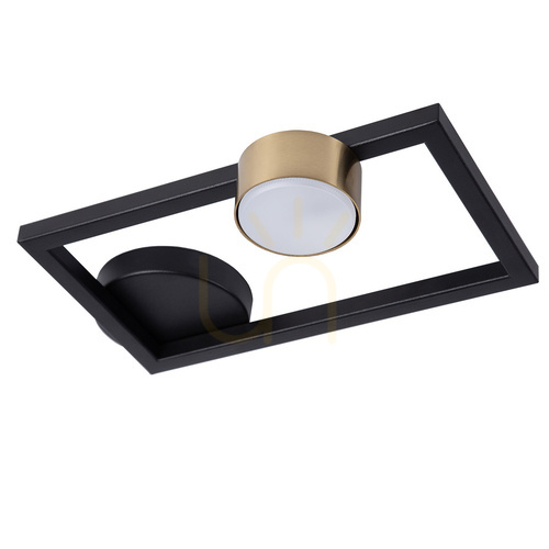 Kontrollera Plafond Sigma FRAME 1 svart/guld 41282