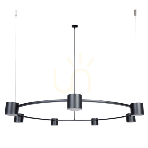 Kontrollera Ljuskrona Sigma KODO 7-ljus svart GX53 112 cm 41336