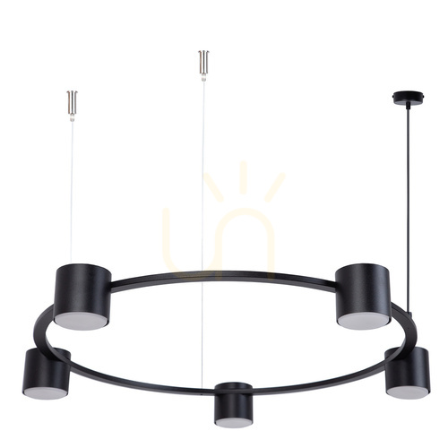 Kontrollera Ljuskrona Sigma KODO 5-arm svart GX53 SKU 41335