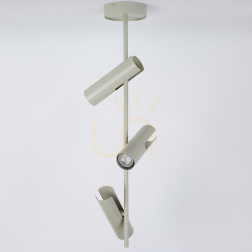 Kontrollera Plafond Sigma LEDA 3 grå beige GU10 41153