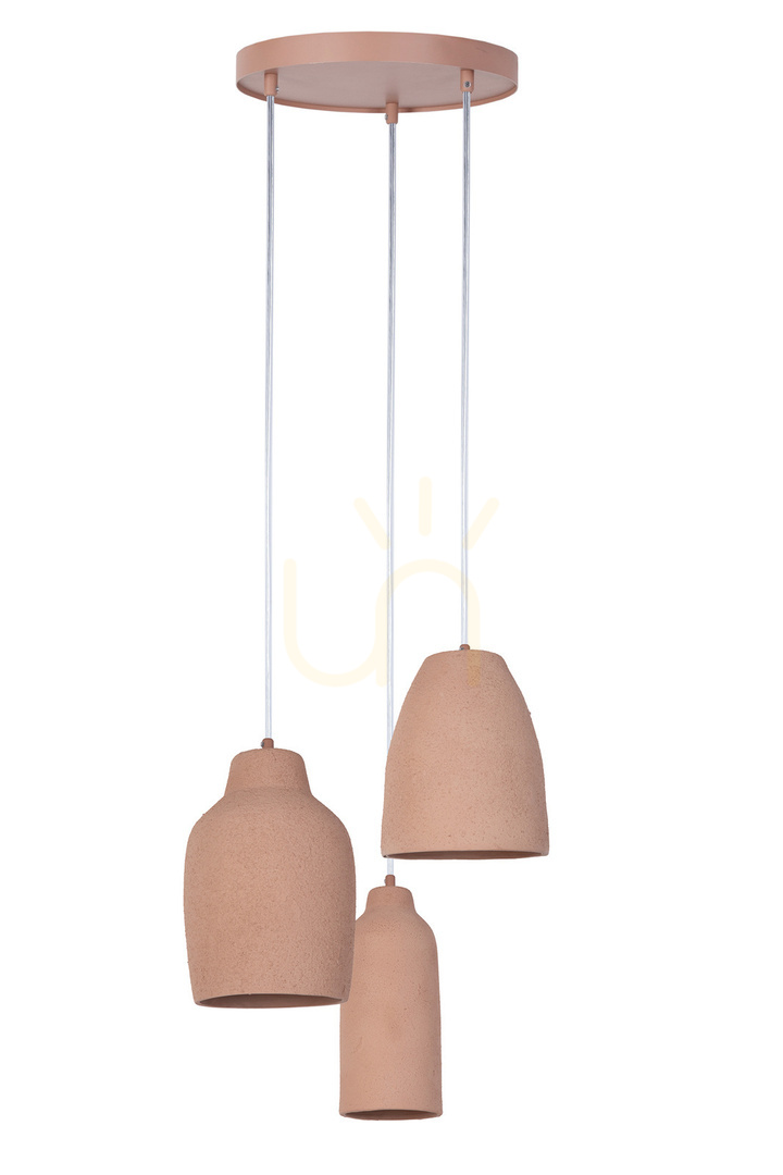 Kontrollera Pendellampa Sigma NORA 3 Mocca Keramik E27 41384 Pendellampa Sigma NORA 3 Mocca Keramik E27 41384