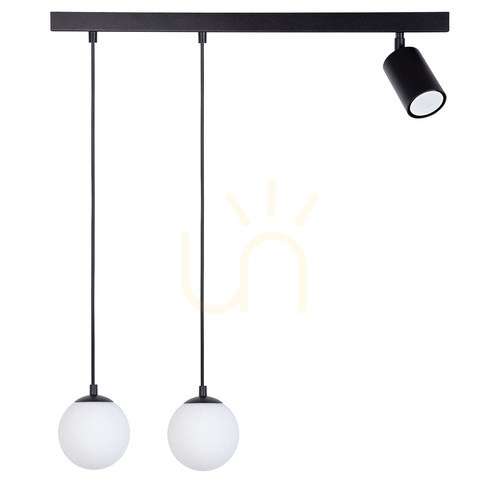 Kontrollera Pendellampa Sigma TAVIRA svart 3-ljus G9 60 cm SKU 41263