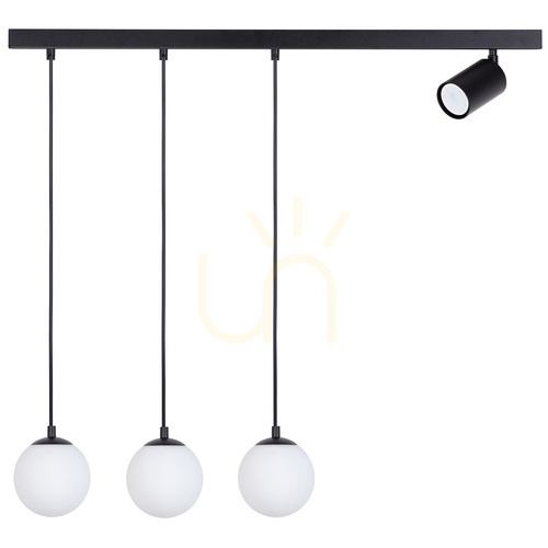 Kontrollera Pendellampa Sigma TAVIRA svart 4-ljus G9 80 cm SKU 41264