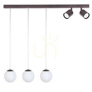 Pendellampa Sigma TAVIRA 5L brons/brun G9 80 cm SKU 41272 small 0