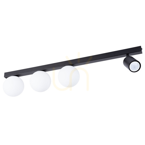 Kontrollera Plafond Sigma TAVIRA svart 4xG9 80 cm 41261
