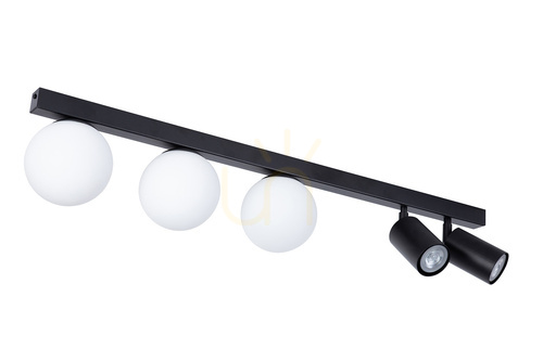 Kontrollera Plafond Sigma TAVIRA svart 5xG9 80 cm 41262