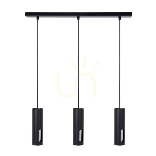 Kontrollera Pendellampa Sigma FLOW 3L svart/silver GU10 SKU 41213