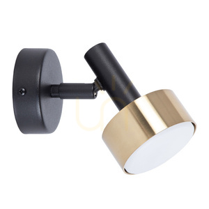 Vägglampa Sigma STAMP svart/guld GX53 12W 41248 small 0