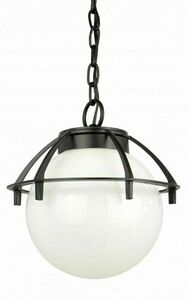 Utomhus hänglampa SU-MA svart patina 25 cm E27 K 1018/1/KPO