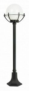 Utomhusstående trädgårdslampa SU-MA svart patina 102 cm K 5002/2/KPO
