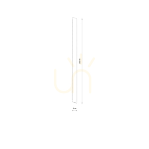 COMMA LED-vägglampa L 11878 Nowodvorski small 4