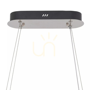 Kristallkrona Nowodvorski LUXORA OVAL LED 11707 nickel 40 W 120 cm small 6