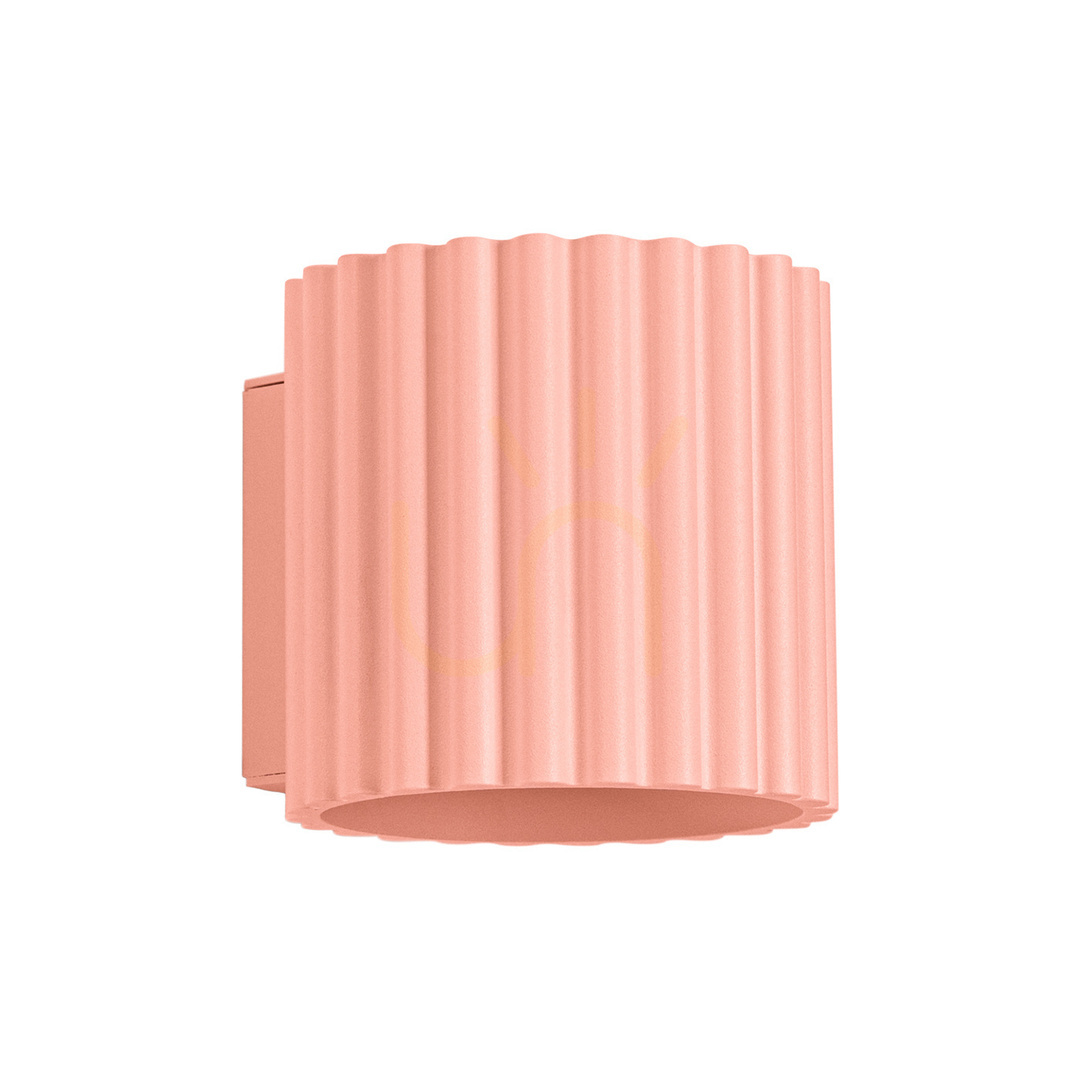 Vägglampa AURA peach G9 Sollux