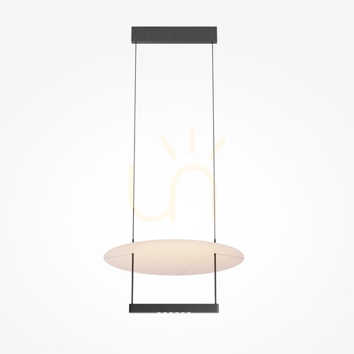 Kontrollera Maytoni AMBIENCE svart LED 23W taklampa MOD280PL-L23B3K1
