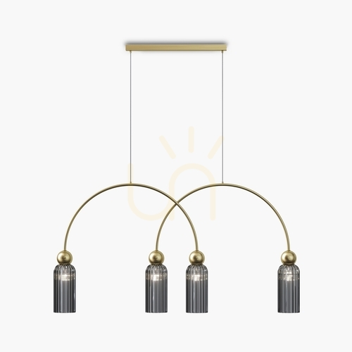 Kontrollera ANTIC taklampa MOD302PL-04GR Maytoni