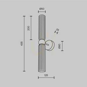 ANTIC vägglampa MOD302WL-02W1 Maytoni small 5