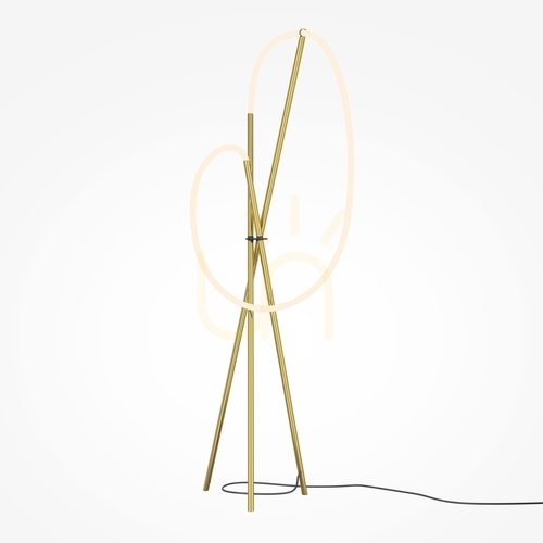 Kontrollera CROCHET golvlampa MOD369FL-L36BS3K Maytoni