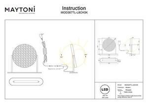 MANGATA MOD387TL-L8CH3K bordslampa Maytoni small 12