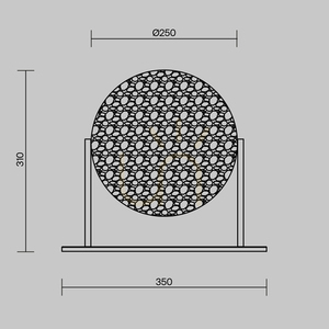 MANGATA MOD387TL-L8CH3K bordslampa Maytoni small 13