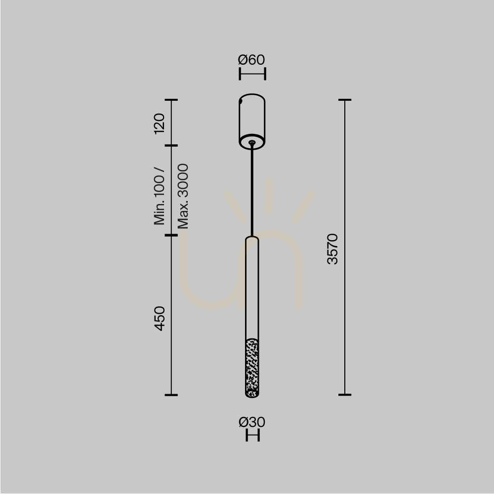 Visa PRO SHADE taklampa MOD157PL-L6B4K1 Maytoni PRO SHADE taklampa MOD157PL-L6B4K1 Maytoni