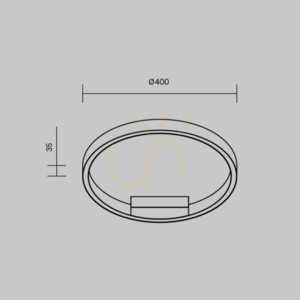 Plafond RIM MOD058CL-L25BK Maytoni 6 Plafond RIM MOD058CL-L25BK Maytoni small 6