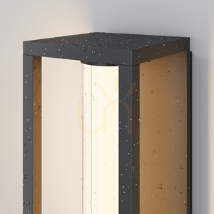 EXPO vägglampa för utomhusbruk O480WL-L12B3K IP54 Maytoni small 3