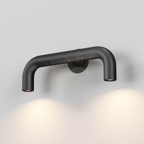 Kontrollera SLEEK vägglampa för utomhusbruk O477WL-L4GF3K IP65 Maytoni