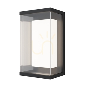 BAKER STREET vägglampa för utomhusbruk O021WL-L10B3K IP65 Maytoni small 2