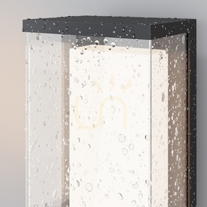 BAKER STREET vägglampa för utomhusbruk O021WL-L10B3K IP65 Maytoni small 4