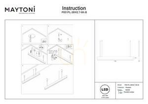 BASIS taklampa P051PL-36W2.7-6K-B Maytoni small 5