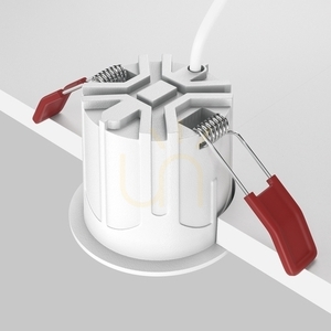 ALFA LED infälld takarmatur DL043-01-10W2.7K-RD-WB-DE Maytoni small 4