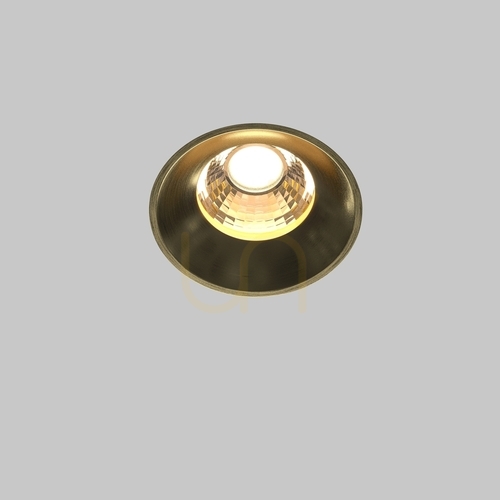 Kontrollera ROUND infälld takarmatur DL058-12W3K-TRS-BS Maytoni
