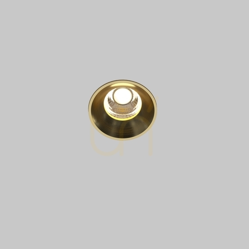 Kontrollera ROUND infälld takarmatur DL058-7W3K-TRS-BS Maytoni