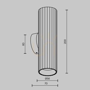 Vägglampa Maytoni Calipso vit aluminium GU10 C106WL-02-GU10-W small 5