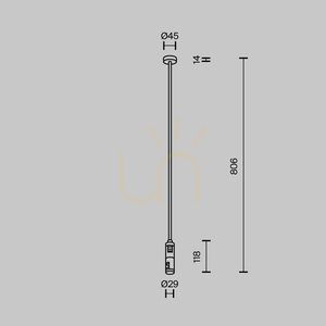 FLARITY TRA159C-D1-BS samlingsskenekontakt Maytoni small 4