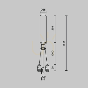 FLARITY TRA154SW-BB-R-BS tillbehör till strömskenor Maytoni small 4