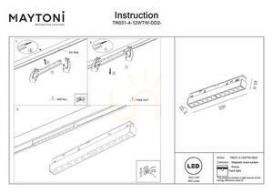 POINTS skenlampa TR031-4-12WTW-DD2-W Maytoni small 5