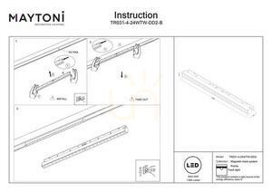 POINTS skenlampa TR031-4-24WTW-DD2-B Maytoni small 6
