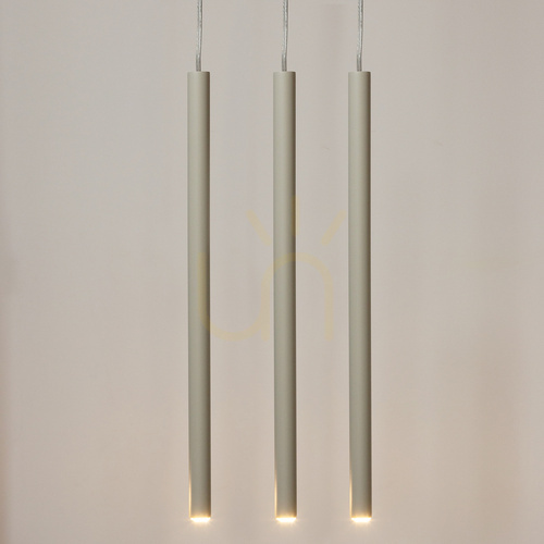 Kontrollera Pendellampa Sigma SOPEL 3 grå beige G9 38 cm 41452