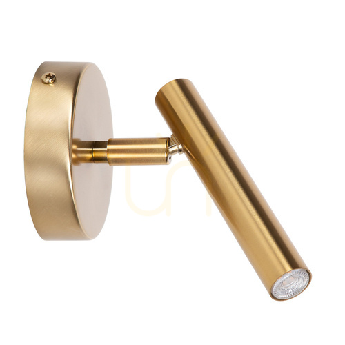 Kontrollera Vägglampa Sigma SOPEL borstat guld 41511