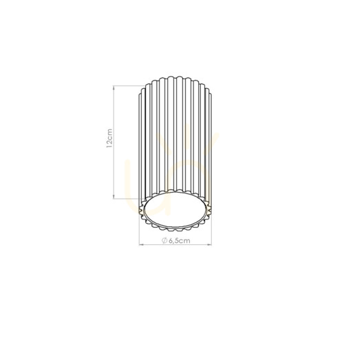 Kontrollera Plafond IVAR mocca LED 4000K