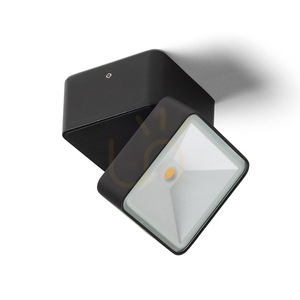 Rendl Flavio Sq Utanpåliggande svart 230 V Led 6 W 110° Ip54 3000 K Trädgårdslampa. small 4