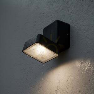 Rendl FLAVIO SQ R14592 svart utomhusspotlight LED 6 W 3000 K IP54 small 6