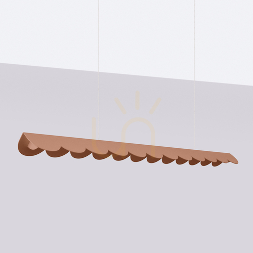 Kontrollera BISCUIT mocca LED 3000K taklampa