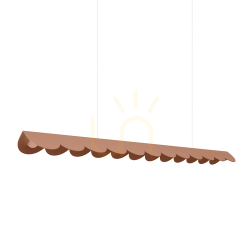 Kontrollera BISCUIT mocca LED 3000K taklampa