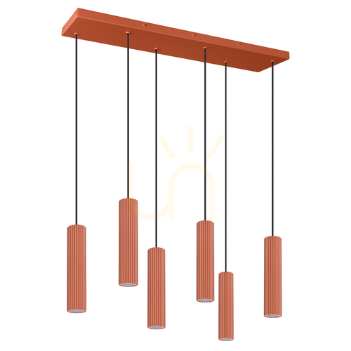 Kontrollera IVAR 6L ockraröd LED 3000K taklampa