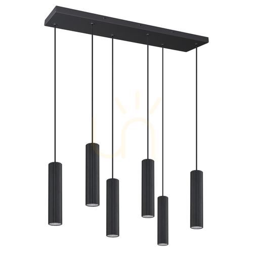 Kontrollera IVAR 6L svart LED 4000K taklampa