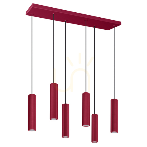 Kontrollera IVAR 6L vinröd LED 4000K taklampa